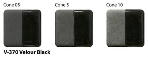 AMACO Velvet Underglaze V-370 - Velour Black - 1 pint